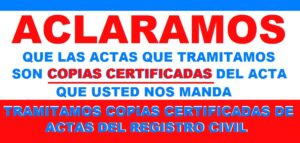 tramitacion de copias certificadas del registro civil cdmx y edomex